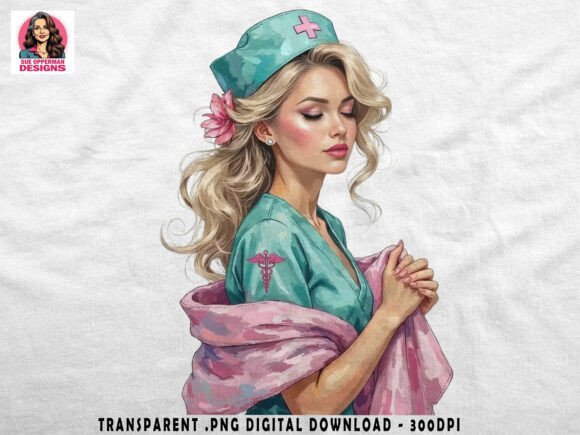 Download Nurse Grace PNG | Medical Beauty Art - Medical Collection