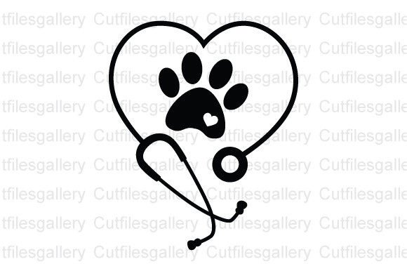Download Vet Tech SVG, Veterinary Stethoscope SVG - Veterinary Collection