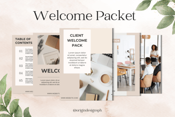 Download Canva Template Client Welcome Packet - Client welcome packet Collection