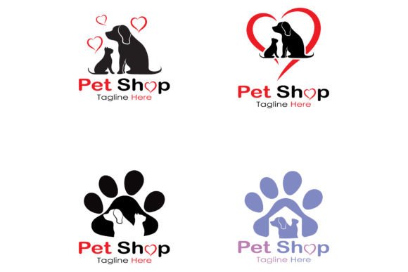 Download Pet Shop Logo Design Icon Illustration - Pet Collection