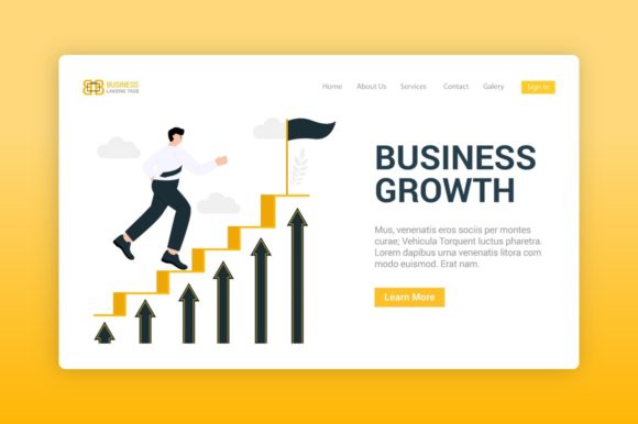Download Website Illustration - Business Growth - Growth Collection