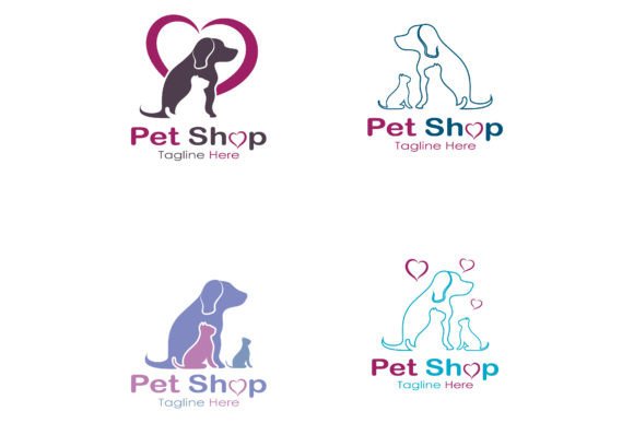 Download Pet Shop Logo Design Icon Illustration - Pet Collection