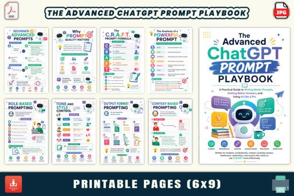 Download The Advanced ChatGPT Prompt Playbook - Premium Resources