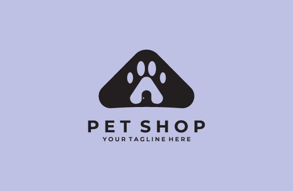 Download Pet Shop Logo with House and Animal - Pet Collection