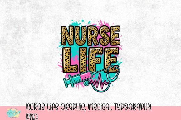 Download Nurse Life Graphic, Medical Typography PNG - Medical Collection