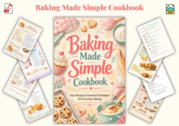 Download Baking Made Simple Cookbook - Premium Bundle