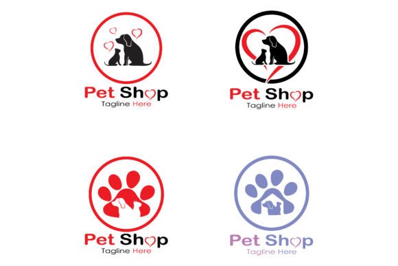 Download Pet Shop Logo Design Icon Illustration - Pet Collection