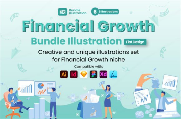 Download Illustration of Financial Growth - Growth Collection
