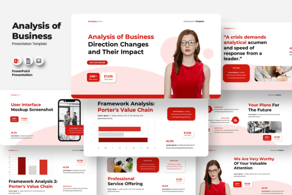 Download Analysis of Business PowerPoint Template - Powerpoint Collection