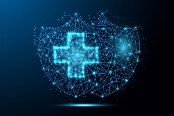 Download Low Poly Medical Shield - Protection - Medical Collection