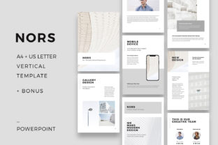 Download Nors Vertical Powerpoint A4 - Powerpoint Collection
