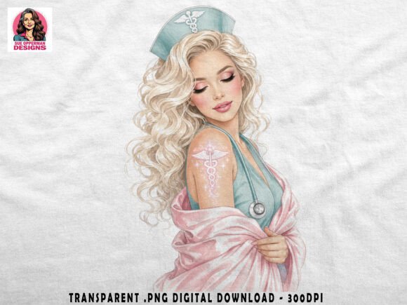 Download Nurse Beauty PNG Medical Glam Art - Medical Collection