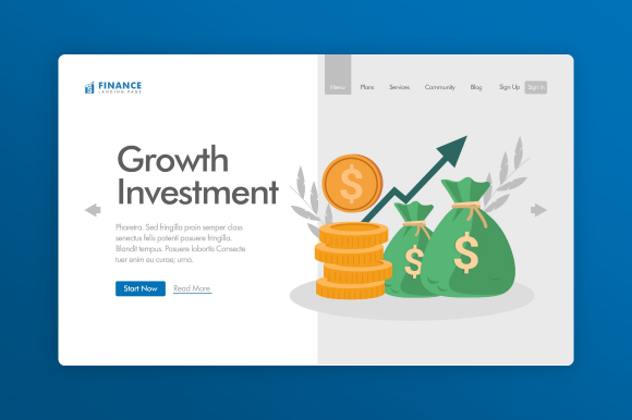 Download Website Illustration - Growth Finance - Growth Collection