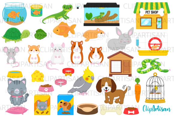 Download Pets Clipart, Pet Shop Clip Art PNG - Pet Collection