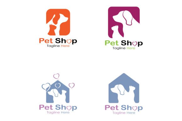 Download Pet Shop Logo Design Icon Illustration - Pet Collection