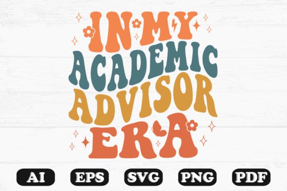 Download In My Academic Advisor Era Retro Wavy S - Academic Collection