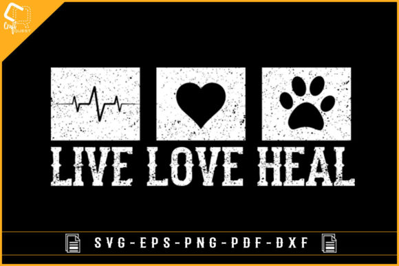 Download Live Love Heal Veterinary Sublimation - Veterinary Collection